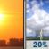 Sunday: Mostly Sunny then Slight Chance Showers And Thunderstorms